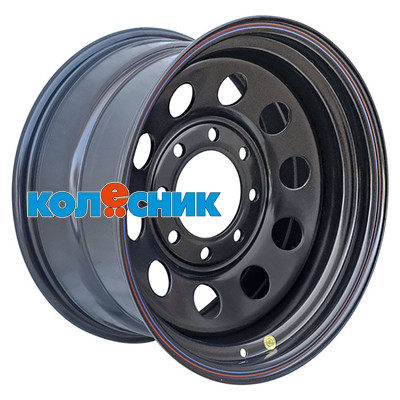 Диск Off-Road Wheels 9x17/8x165,1 ET0 D121 Dodge Ram 2500/3500, Hummer H1/H2 Черный