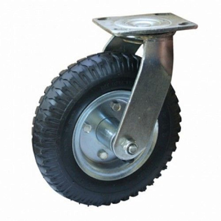 Колесо пневм. С ПОВОРОТНОЙ ОПОРОЙ 250мм (3.50-4) SC100(20)