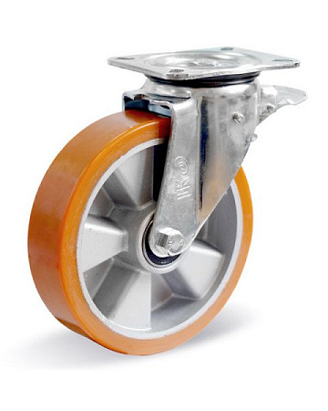 Колёсная опора LIV LK-3202-ZUR-160-F09 с тормозом