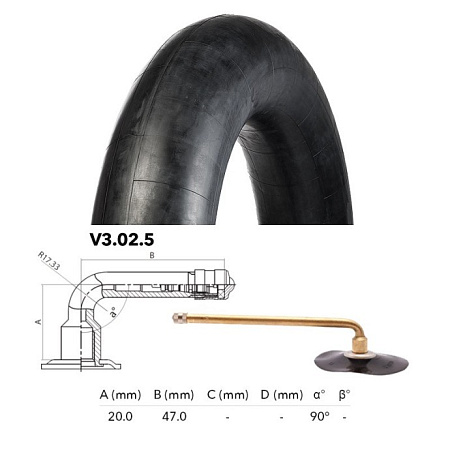 Камера резиновая 30x11.50-14.5 Nexen V3-02-5