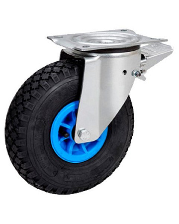 Колёсная опора ALEX A-3302-MHB-260-F04 с тормозом