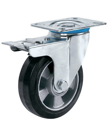 Колёсная опора ALEX A-3302-ZYR-200-F18 с тормозом