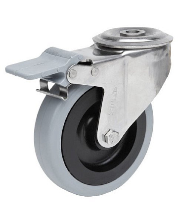 Колёсная опора ALEX A-S-3300-MEB-080-F18 с тормозом