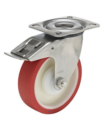 Колёсная опора Colson-S-3302-PTUR-100-F18 с тормозом