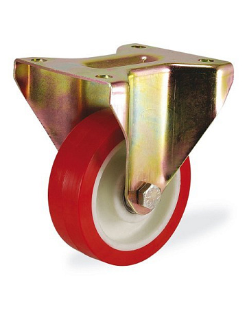 Колёсная опора KAMA K-4107-PUR-200 неповоротная