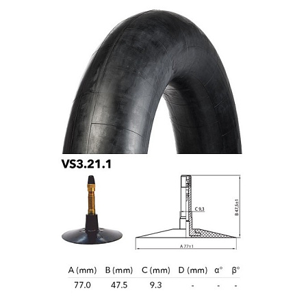 Камера резиновая 11-22.5 Nexen VS3-21-1 295/80-22.5 [8552110025]