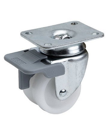 Колёсная опора ALEX  с тормозом [A-2702-MMB2-050-F18]