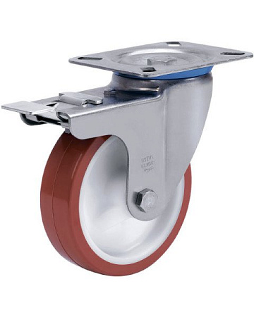 Колёсная опора ALEX A-S-3302-MUS-080-F18 с тормозом