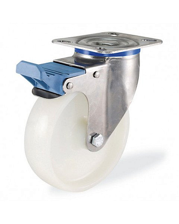 Колёсная опора KAMA S-3302-PPB-080-F18 с тормозом