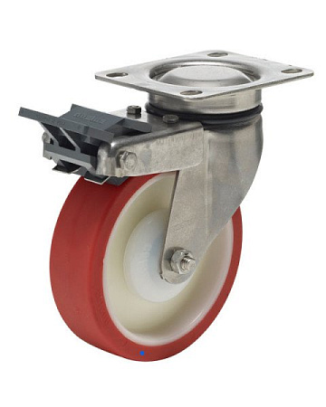 Колёсная опора Colson-S-3202-PTUR-080-F04 с тормозом