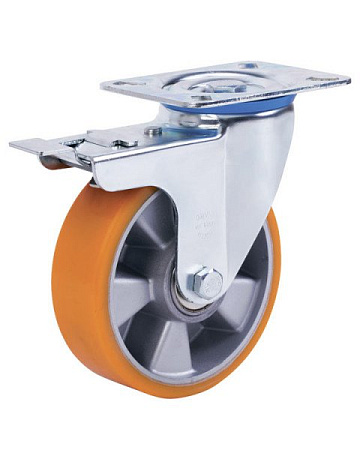 Колёсная опора ALEX A-3302-ZUR-100-F18 с тормозом